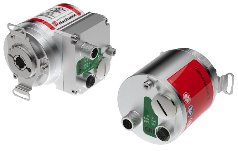 Redundant ausgeführter Absolutdrehgeber mit CAN-Schnittstelle