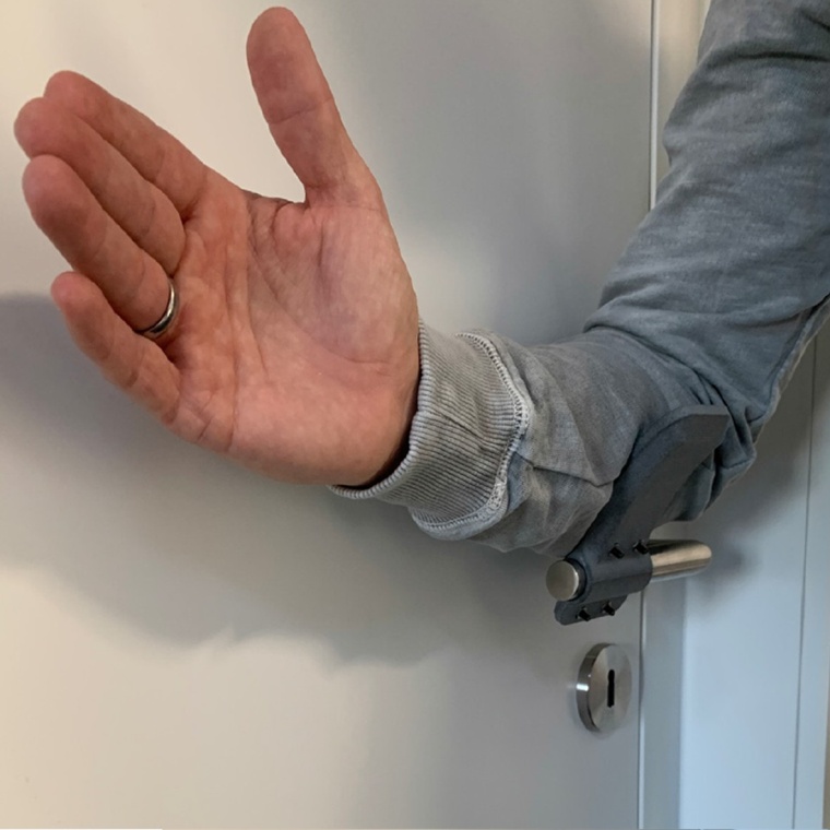 Hygiene-Türöffner gegen den Virus