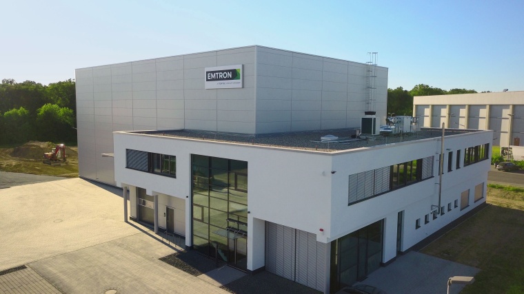 Emtron bezieht neues Büro- und Logistikzentrum in Riedstadt