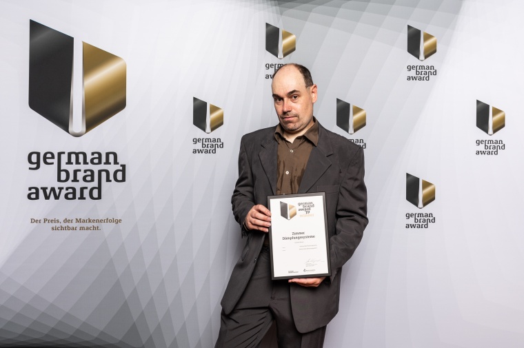 Marcel Pfeiffer, Leitung Design & Marke bei Zimmer mit dem German Brand Award