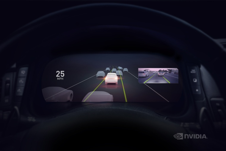 Nvidia stellt automatisiertes Fahrsystem mit Level 2+ vor