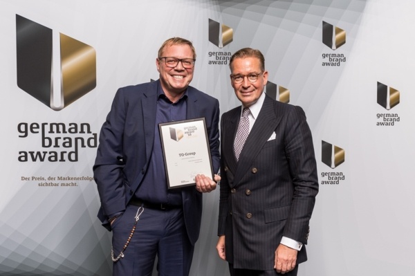 Preisverleihung German Brand Award mit Andrej Kupetz