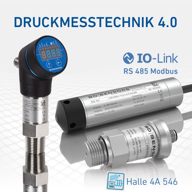 Smarte Druck- und Füllstandssensorik für die Automatisierung