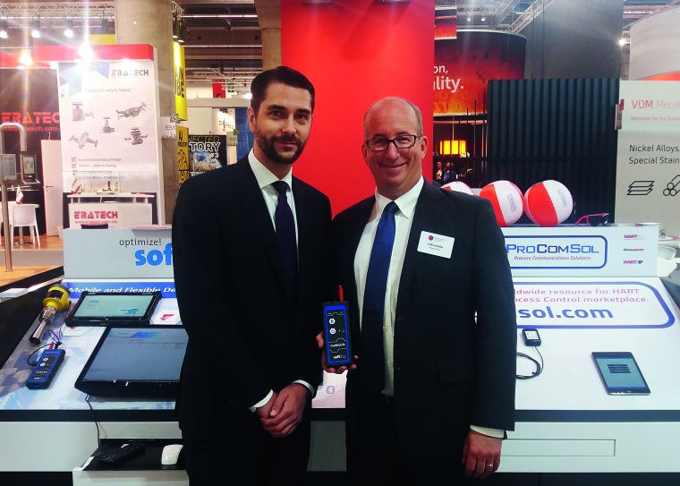 Thomas Hilz, Program Marketing Manager at Softing Industrial und Jeffrey Dobos,...