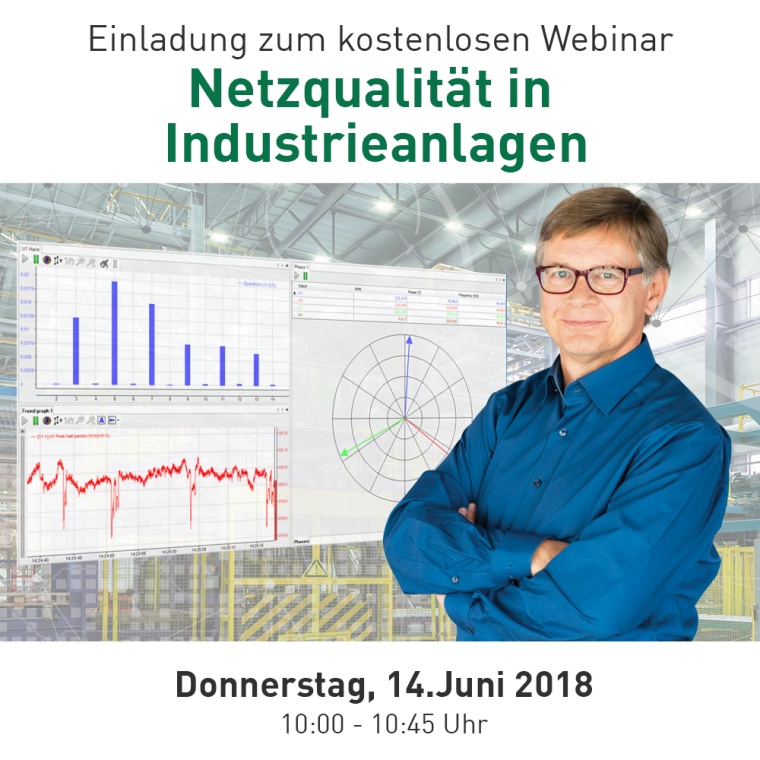 Webinar: Netzqualität in Industrieanlagen