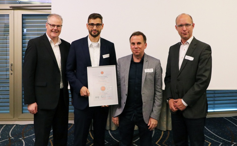 Überreichung des StarAudit-Zertifikats in Zürich (von links): Martin...