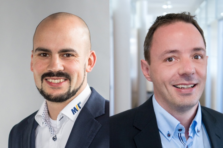 Mario Bohnacker, Technical Product Manager Halcon bei MVTec (l.) und Bernd...
