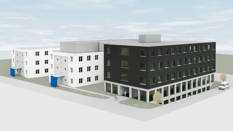 Dr. Oliver Vietze, CEO der Baumer Group, freut sich auf den Neubau, der dem...