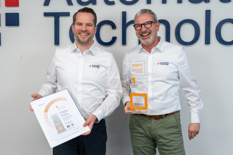 Daniel Seiler (l.) und André Kasper, beide Geschäftsführer von Automation...