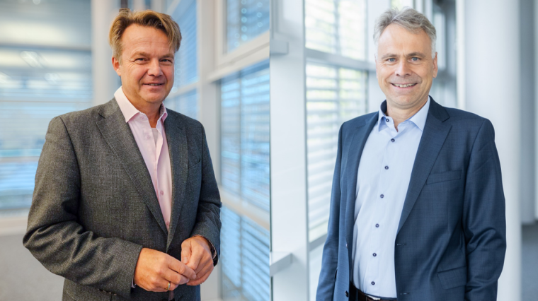 Markus Sandhöfner (r.) startet als Group Vice President Global Accounts, Frank...