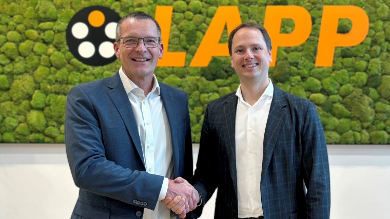 Matthias Lapp (rechts) übergibt seine Rolle als CEO EMEA an Michael Seddig....