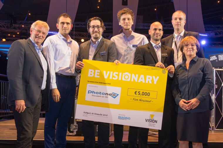 VISION Award 2018 for high resolution 3D camera