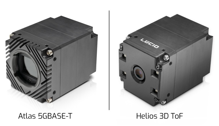 Lucid to Demonstrate Helios 3D Time of Flight and 31.4 MP Atlas 5GBASE-T PoE...