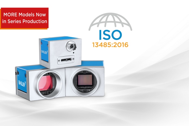 More models in series production: Basler Med Ace USB 3.0 cameras with  9 MP and...