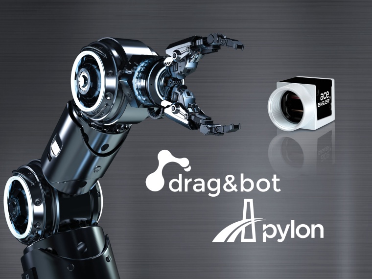 Basler and Drag & Bot start joint integration project