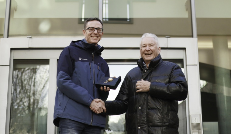 Successors and predecessors at the top of the company: Daniel Scholz-Stein...