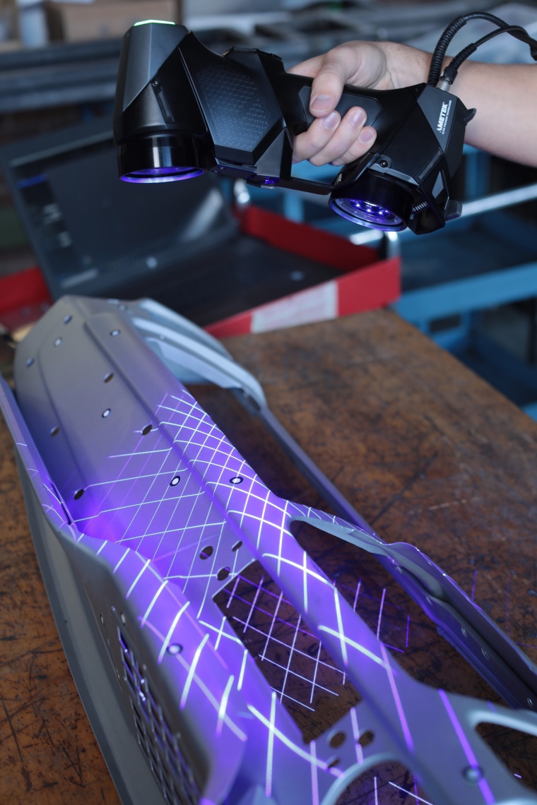 The portable 3D scanner utilizes a unique and versatile combination of newly...