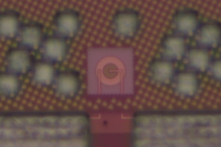 This bright, efficient silicon LED can be integrated directly onto computer...