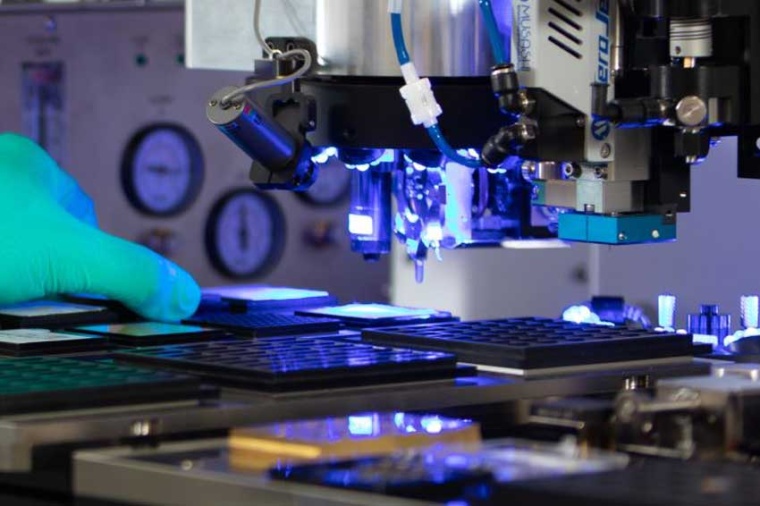 Testing that the final layout of the photonic ICs (PICs) is suitable for the...