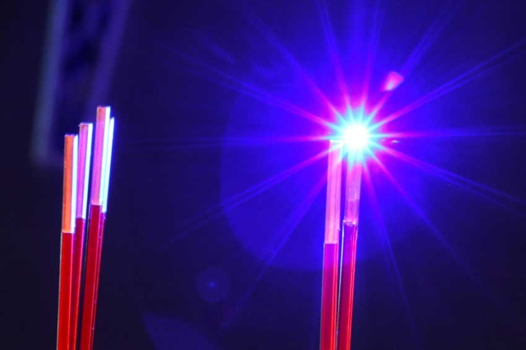 Welding of copper contacts (Source: Laserline)