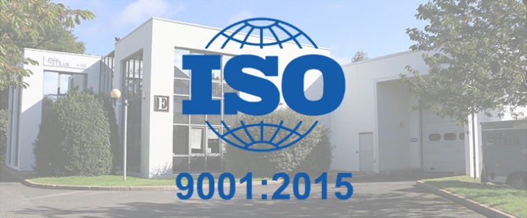 The quality management system of Effilux, manufacturer of lighting for machine...