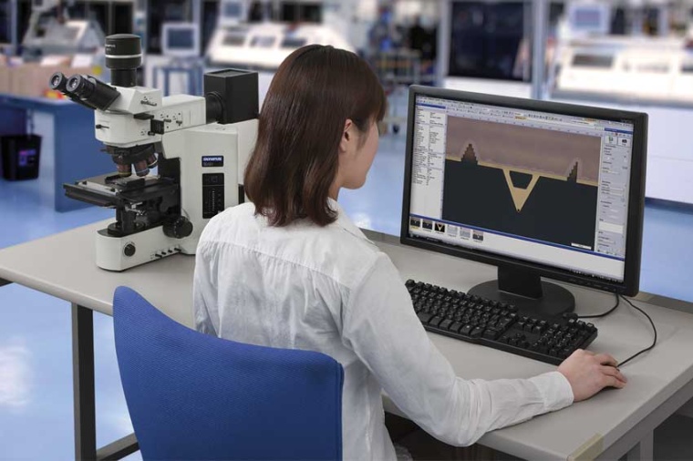 Olympus stream image analysis software simplifies the inspection workflow...