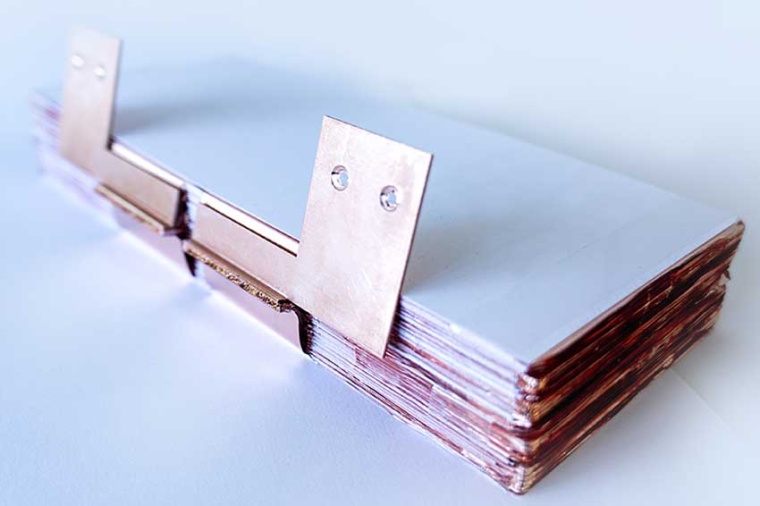 Lithium-ion battery cell samples (Source: Manz)