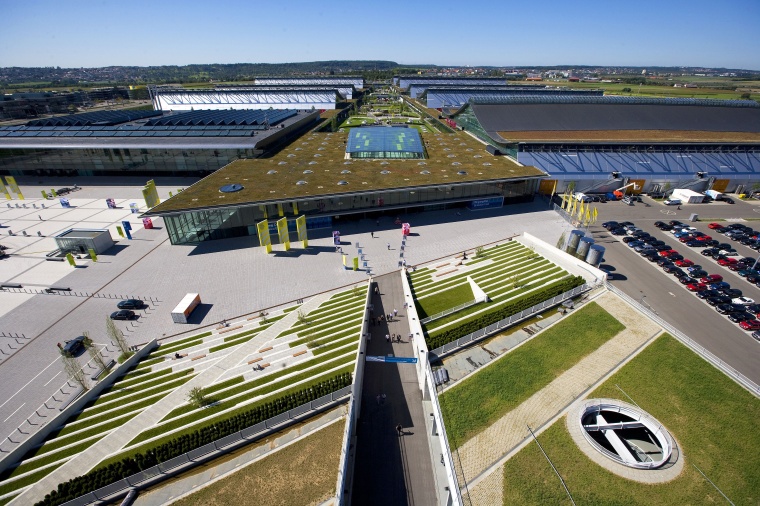 The grounds of Landesmesse Stuttgart from above (Image: Landesmesse Stuttgart)