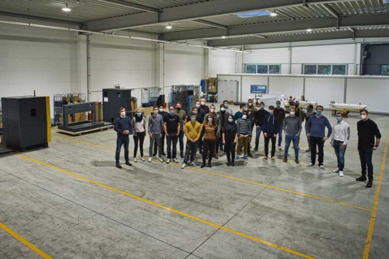New plant in Aachen-Verlautenheide (Source: Pulsar Photonics)
