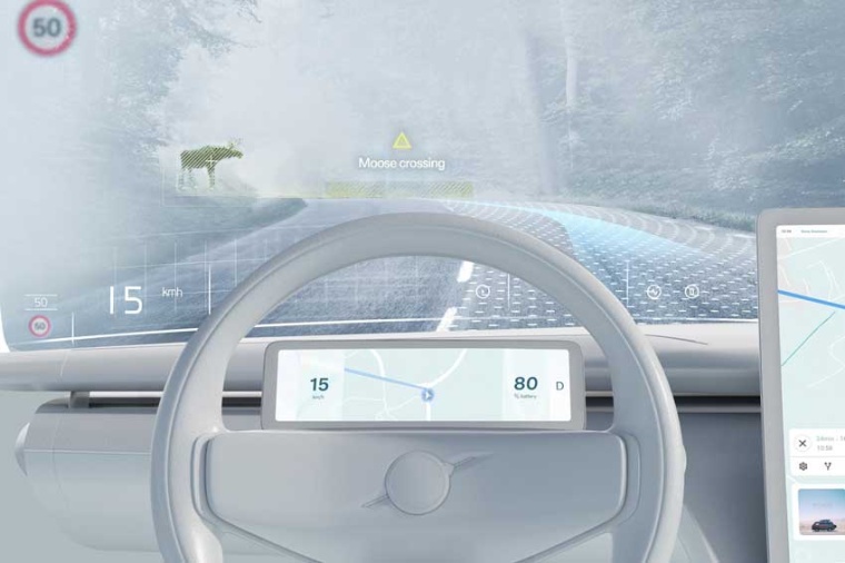 Optical technologies assist drivers (Source: Volvo)