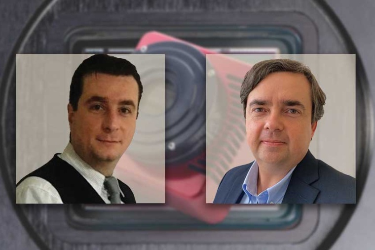 Panos Kapetanopoulos, PhD (left), Pedro Matos (Source: Atik Cameras)
