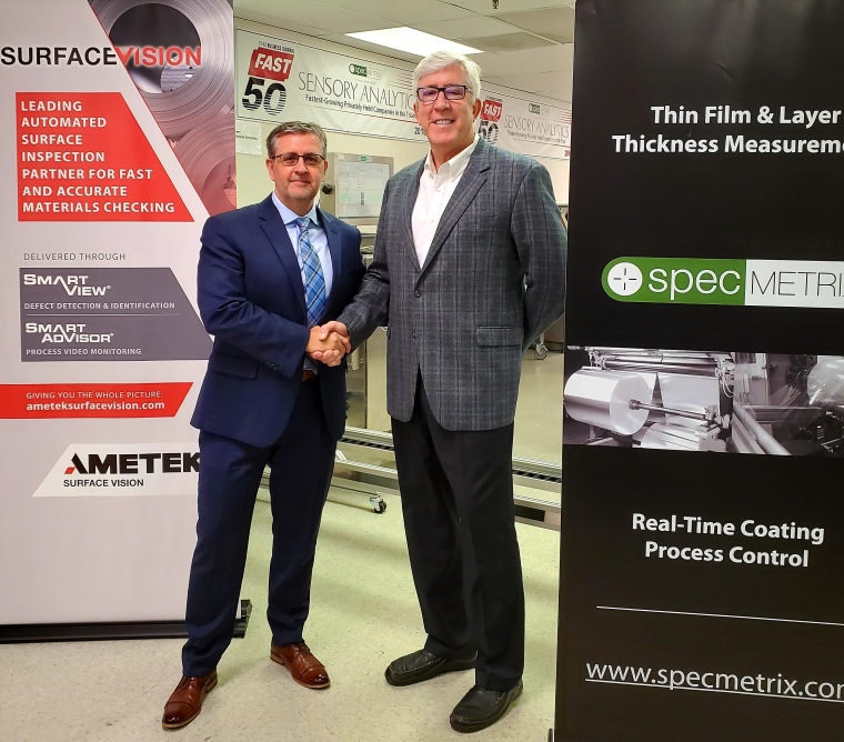 Mike Hevey, Division Vice President und Business Manager, Ametek Surface Vision...