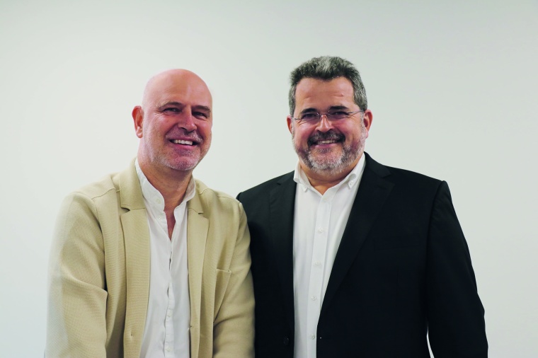 Steffen Walter (left) and Dr. Wolfram Kleuver will jointly determine the...