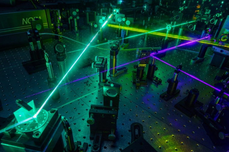 In the femtosecond laser laboratory at HZB, the transport properties of...