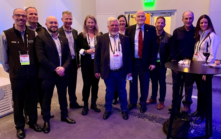 During Photonics West, Robert Edmund was honored with the Edmund Endowed Chair...
