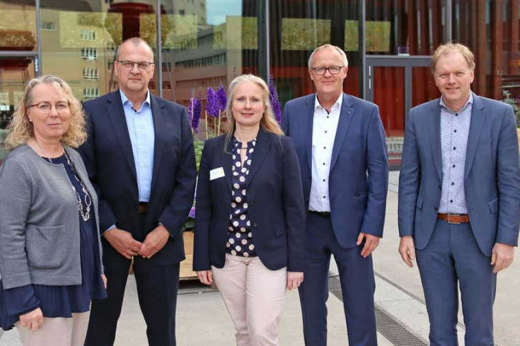 New board of 2022 (l. to r.): Bärbel Schilling, Matthias Lorenz, Dominique...