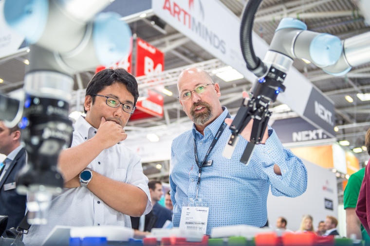 The Automatica and Laser World of Photonis trade fairs will be held together in...