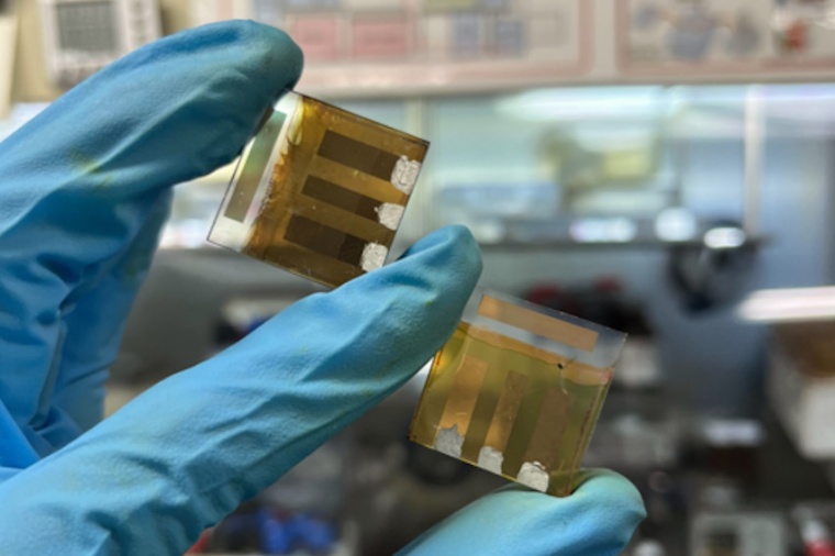 Solar cells made from antimony sulfiodide:sulfide composite. (Source: R....