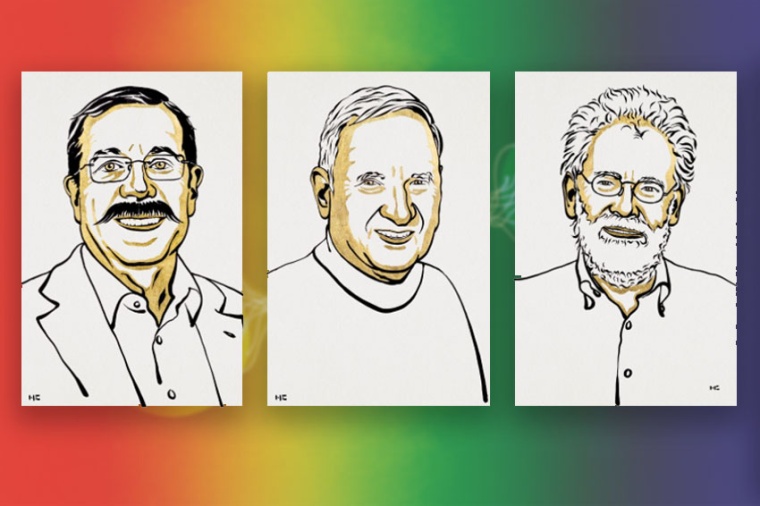 l–r: Alain Aspect, John Clauser, Anton Zeilinger (Source: Royal Swedish...