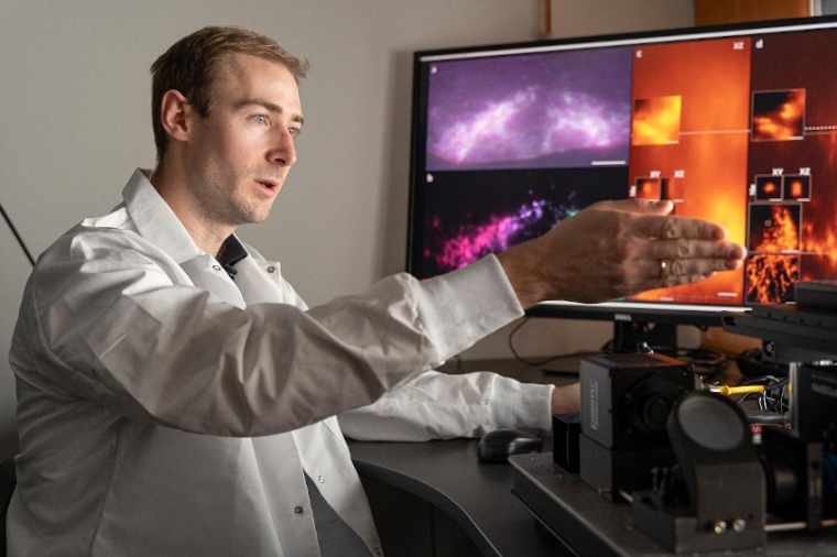 Florian Ströhl developes the next generation of microscopes. (Source: K....