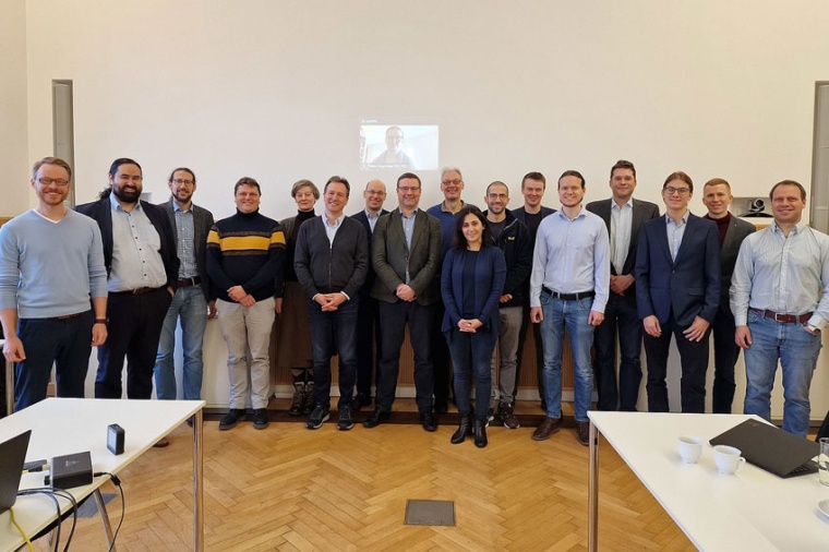 The SQuaD project participants and representatives of the project executing...