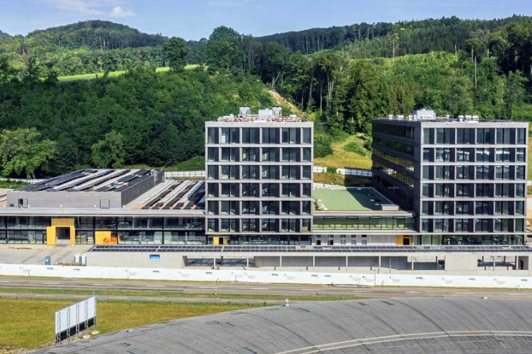 A part of the Park Innovaare building complex can be seen right behind the...