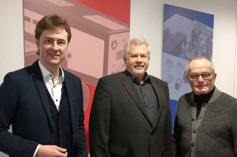 Board members of OptecNet Germany, l–r: Andreas Ehrhardt, Horst Sickinger,...