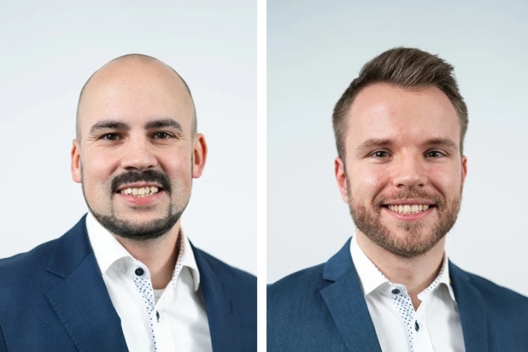 Mario Bohnacker (left) and Jan Gärtner. Image: MVTec