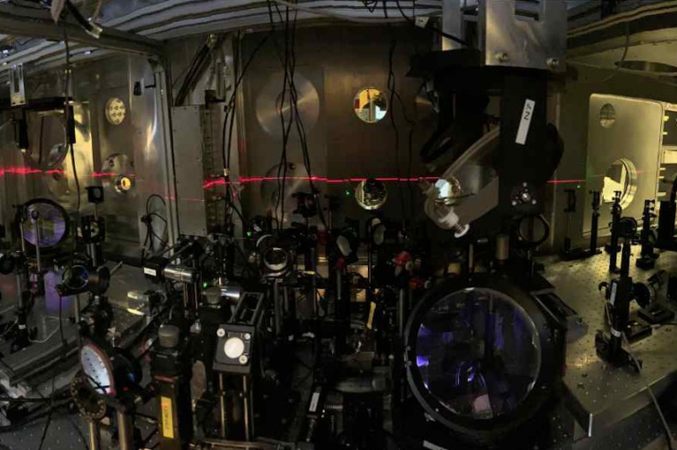 Experimental setup to investigate plasma photonic structures. (Source: U....