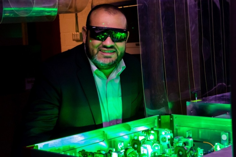 Mohammed Hassan led an international team in achieving optical switching of a...