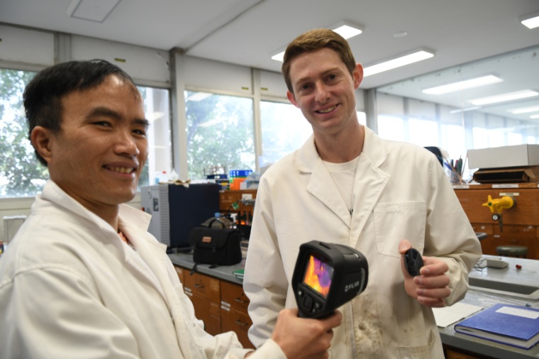 Flinders University College of Science and Engineering scientists Le Nhan Pham...