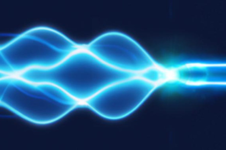 Anomalous bunching effect in which all photons coalesce into two output beams....