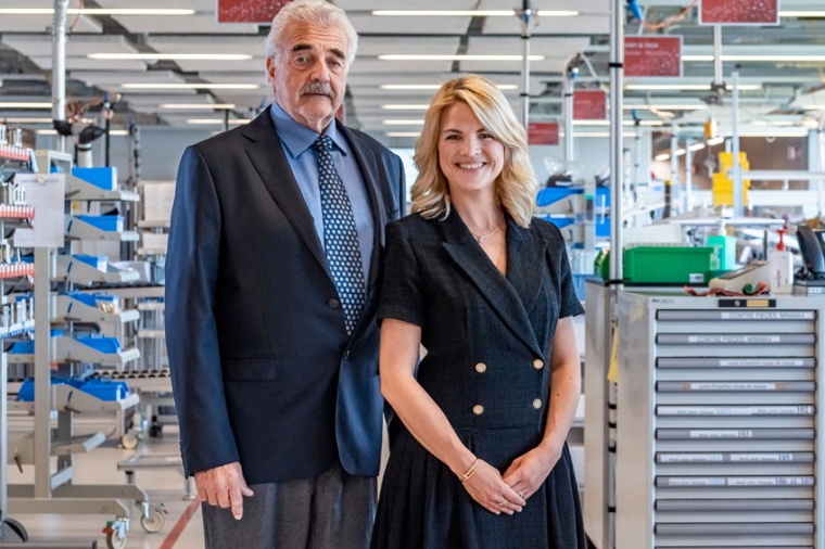Peter Fischer and his daughter Sabrina Brossard (Quelle: Conextivity)