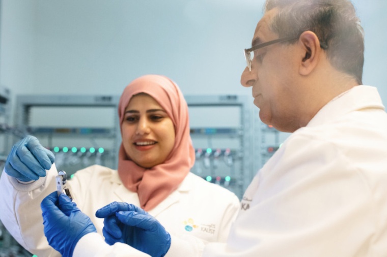 Zahra Bayhan and Husam Alshareef think that laser scribing could be applied as...